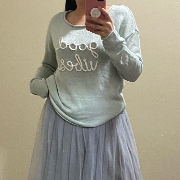 MARLED Good Vibes Knit Long Sleeve Oversized Sweater (Size M) - Picture 5 of 16